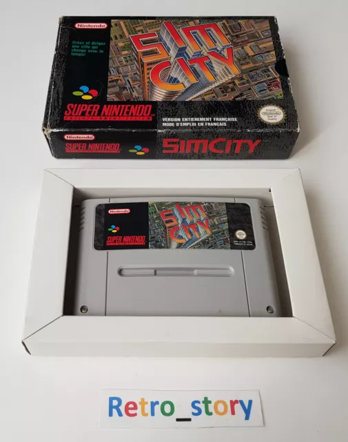 Super Nintendo SNES - Sim City - PAL - FRA