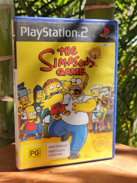 THE SIMPSONS GAME Xbox 360 PAL No Game PicClick AU