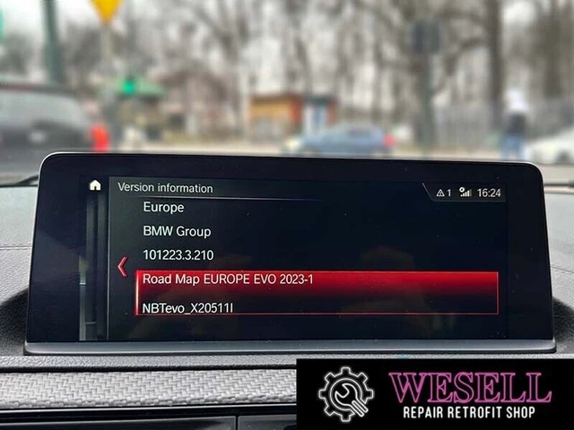 Aggiornamento Mappe BMW NBT Road Map Europa Occidentale 2024 – Con Codice Di Attivazione Su Richiesta