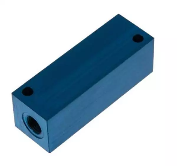 4X LANDEFELD - FR 414 A - Distributor bar 4 x G 1/4", Aluminium - New