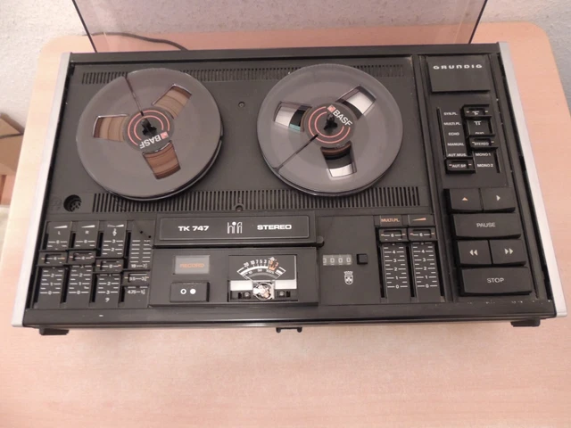GRUNDIG TK 747 Stereo Tonbandgerät Bandmaschine