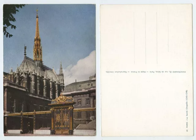 107816 - Paris - La Sainte Chapelle - alte Ansichtskarte