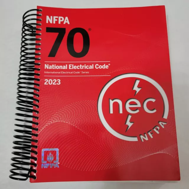 NFPA 70 NEC 2023 Edition Code Book National Electrical Code USA NEW 45