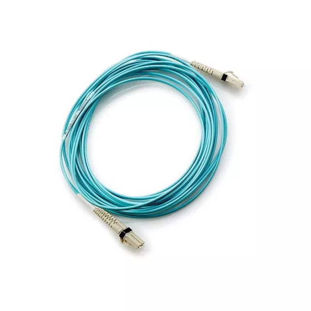 Cable de fibra óptica multimodo HPE LC a LC OM3 2 fibras 30 m 1 paquete HP AJ838A