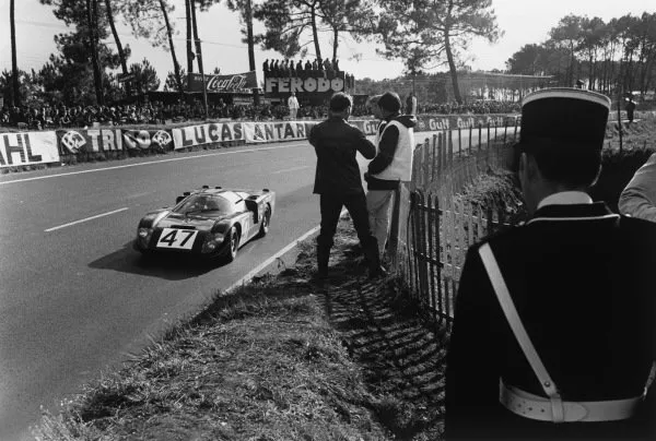 Andrew Hedges Clive Baker Healey SR Climax Le Mans 1968 Old Motor Racing Photo