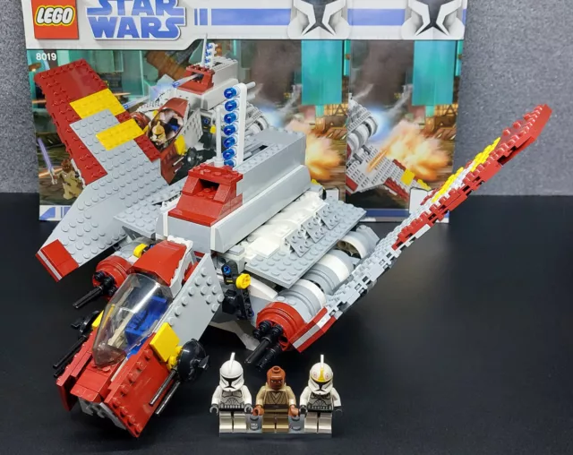 LEGO® Star Wars 8019 Republic Attack Shuttle | komplett | BA | n. Farbe sortiert