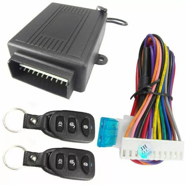 Universal Car Remote Control Central Kit Door Lock Locking Keyless Entry System