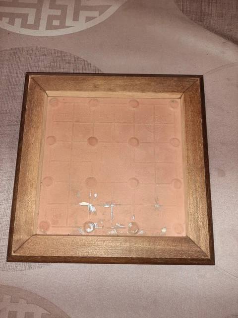 DESSOUS DE PLAT ancien carreau sur bois EUR 25,00 - FR