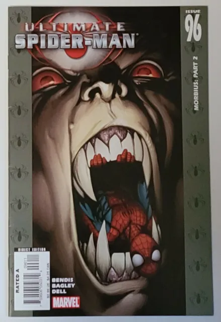 Ultimate Spider-Man #96 (Marvel 2006 Series) Nos Est~9.4+ Nm Grade, Brian Bendis