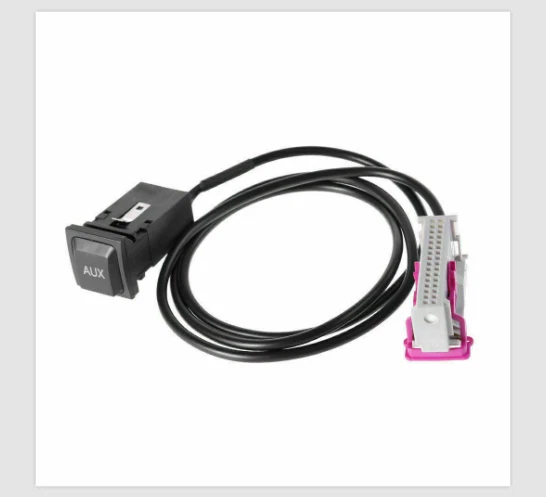 Cavo Adattatore Audio Yctze Per Auto RNS-E - Ingresso AUX Da 3,5 Mm A 32 Pin, Lunghezza 140 Cm, Compatibile Con Navigatore E Smartphone - 5