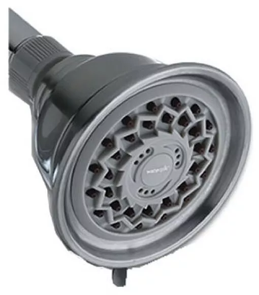 Design Essential Showerhead, Fixed-Mount, 3 Settings, Chrome