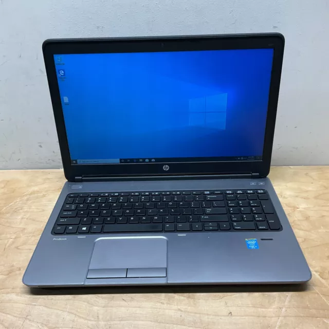 HP ProBook 650 G1 Intel i7-4610M @ 3.00 GHz 8GB Ram 500GB HDD Windows 10 Pro