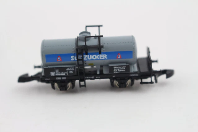 3 Wagons Märklin Mini-Club 8714 – échelle Z (1:220), Autoroutier DB, état Occasion