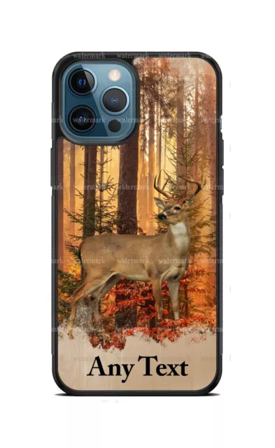 White-tailed Deer Fall Season Phone Case Cover For iPhone 15 Samsung A54 Google