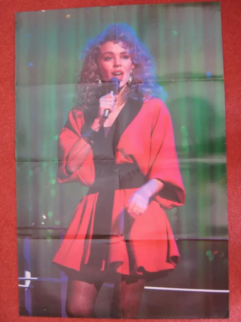 Kylie Minogue Century 22 - Kylie Special Magazine Giant Poster Rare Vintage 1989