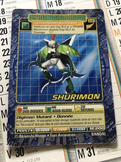 CARTE DIGIMON 1999 Shurimon EUR 1,00 - PicClick FR