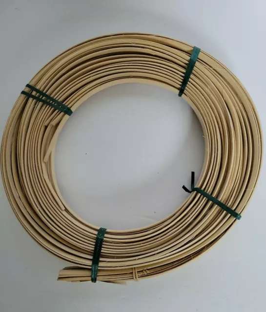Bobina de elección de zapateros caña ovalada plana tamaño 3/8" natural calidad superior