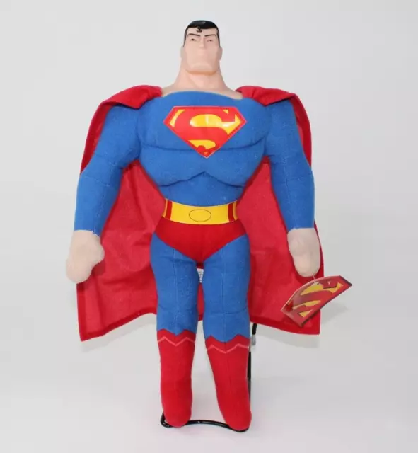 17" DC Superman Plush Doll Stuffed Figure Kids Gift Toy Original Tag Licensed