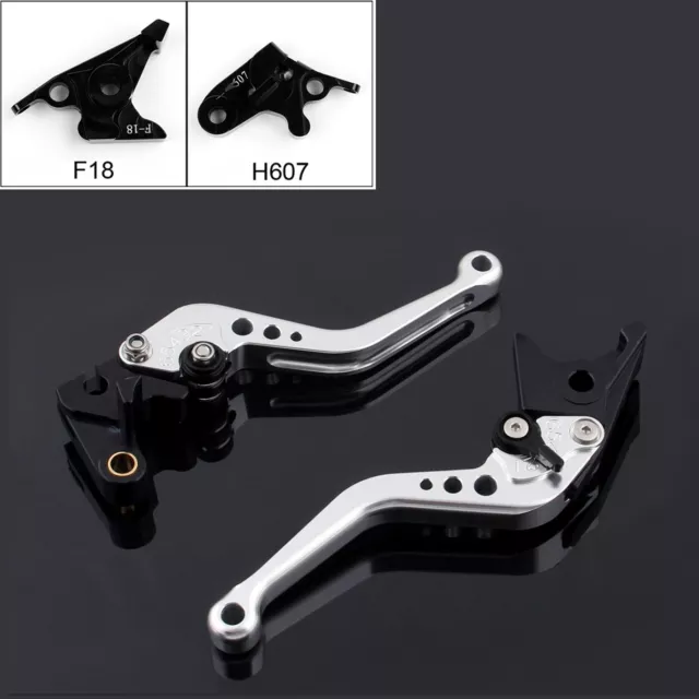 Short Brake Clutch Levers For Honda CB600F Hornet 07-13 CBR600F 11-13 CBF600 Sil