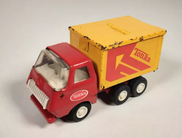 Tonka, Lieferwagen, LKW, Delivery Truck, ca. 12,5 cm, Vintage 70er, #MS173