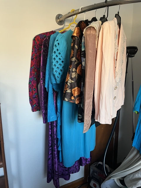 VTG 80s Vintage Wholesale Lot Dresses Tops