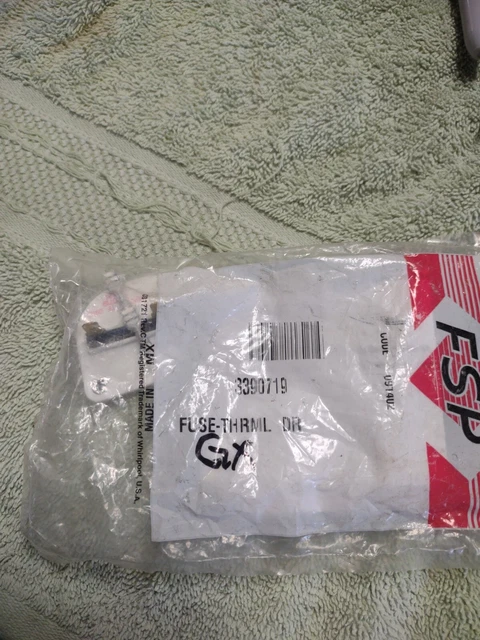 3390719 Genuine OEM Whirlpool FSP Dryer Thermal Fuse AP3133489 PS344958