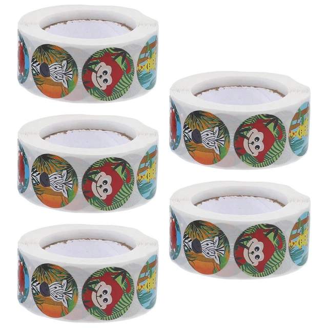 5 Rolls Ornamento Premi Scolastici Bambino Premio Decorazioni