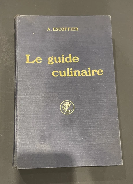 LE GUIDE CULINAIRE Escoffier (a) Paris Flammarion 1921 -Cartonnage