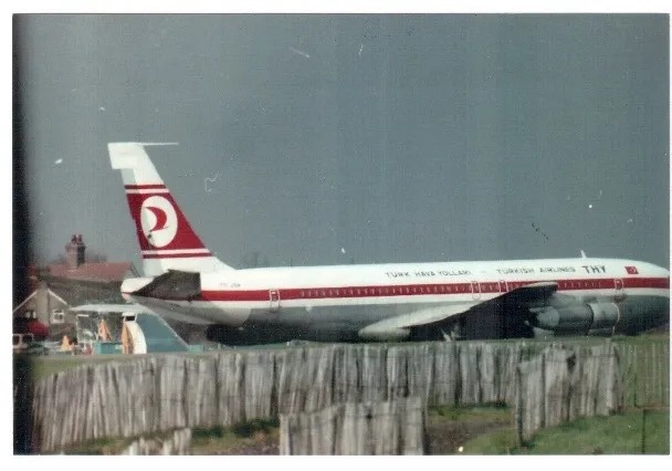 Turkish Airlines Thy Boeing 707 Tc-Jba Photo Tk Airline Turk Hava Yollari