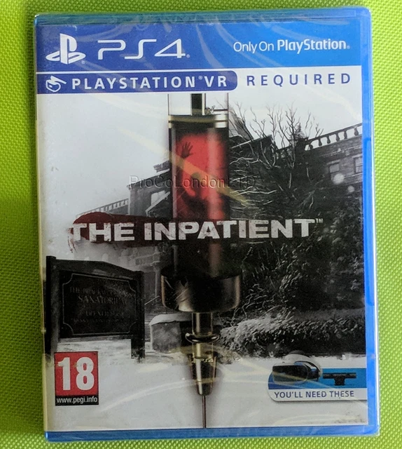 11 X NEW in original packaging The Inpatient PS4 VR PlayStation