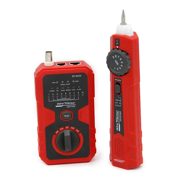 Noyafa NF-803A RJ11 RJ45 Cable Tracker Tester Network Cable Telephone coax cable