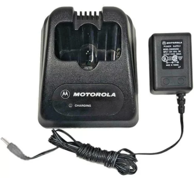 Motorola HTN9014C 120V Standard Charger Cradle and Power Supply - Tested Works