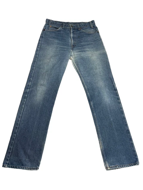 Levi's 509 Blue 34"W x 33" L Orange Tab 575 USA Made 70's/80's Vintage