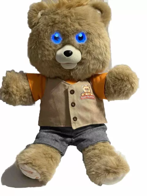 2017 Teddy Ruxpin Animated Storytelling Bluetooth Bear In Working Condition