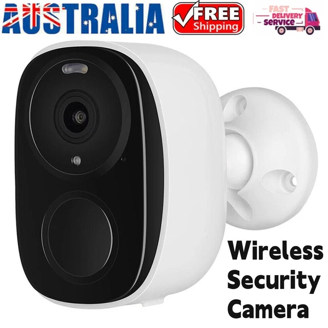 WIRELESS SECURITY CAMERA 2K WIFI Surveillance Outdoor Battery ...