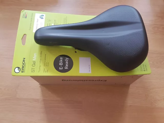 ERGON ST GEL Men M/L Fahrradsattel bequemer Herrensattel schwarz