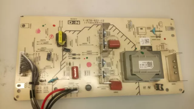 Power Supply Board For Sony Kdl-40Z5500 40" Tv 1-878-621-12 173045512 A1663188B