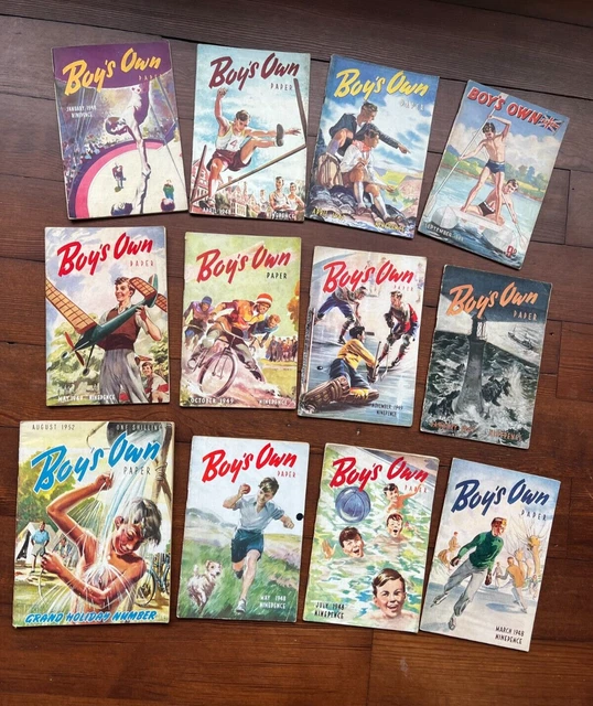 1940'S BOY'S OWN Papers 12 Vintage magazines £19.00 PicClick UK