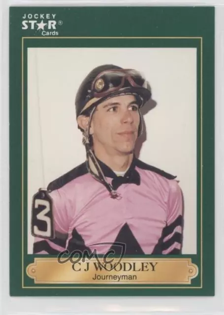 1991 Horse Star Jockey Star Cards C J Woodley #207