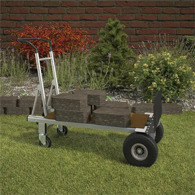 COSCO 2-in-1 Hybrid Handtruck Commercial Use 1000lb/800lb Weight capacity