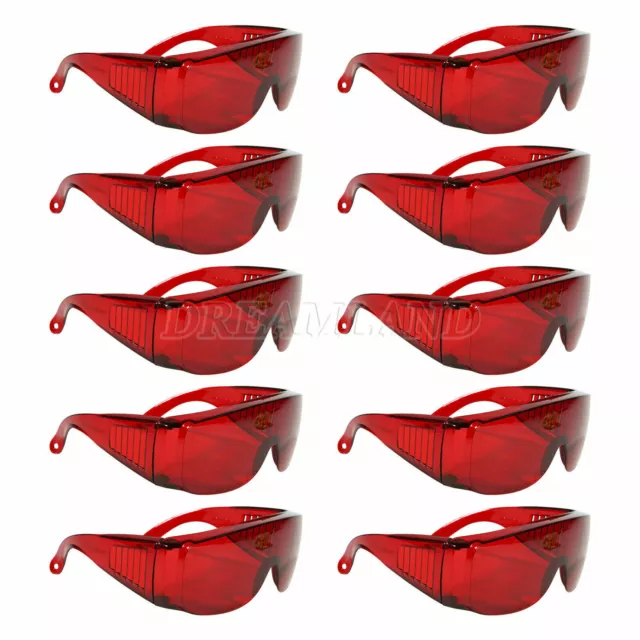 10 Dental Protective Glasses Goggles for Curing Light Teeth Whitening Lamp