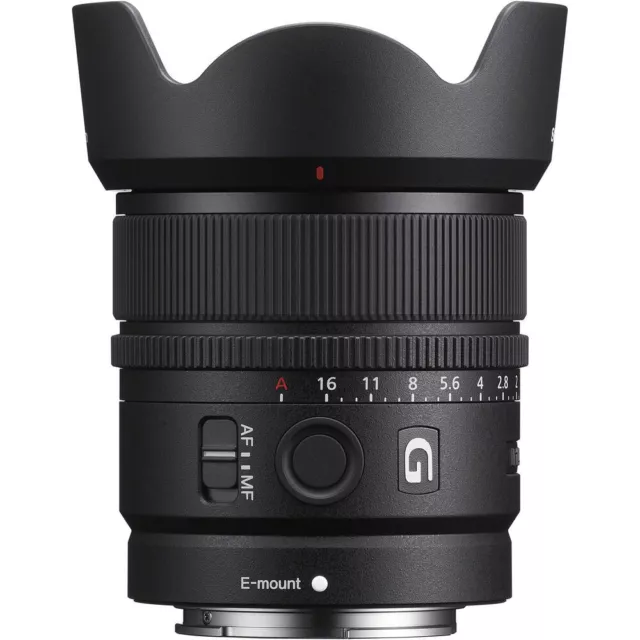 Sony E 15mm f1.4 G Lens - 2 Year Warranty - UK FREE Delivery