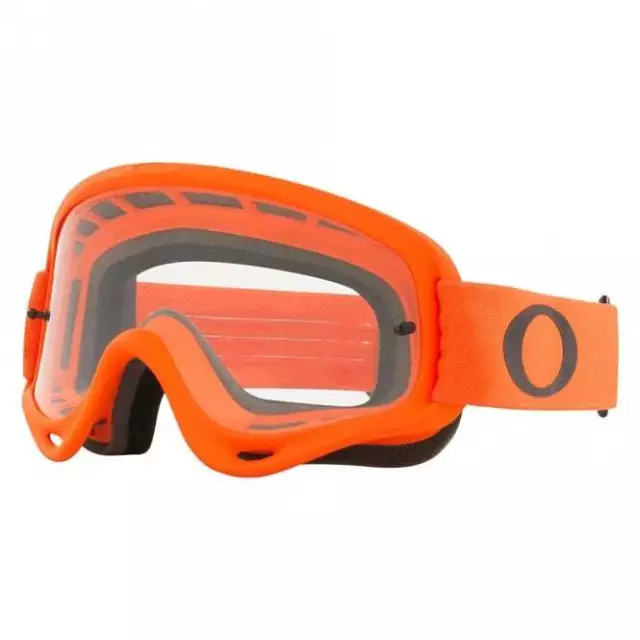 Oakley O-Frame MX Motocross Goggles - MOTO Orange w/Clear Lens