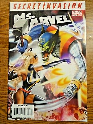 Ms.Marvel V 2 #28 Segreto Invasione Super Skrull 1st Con Carol Danvers Capitano