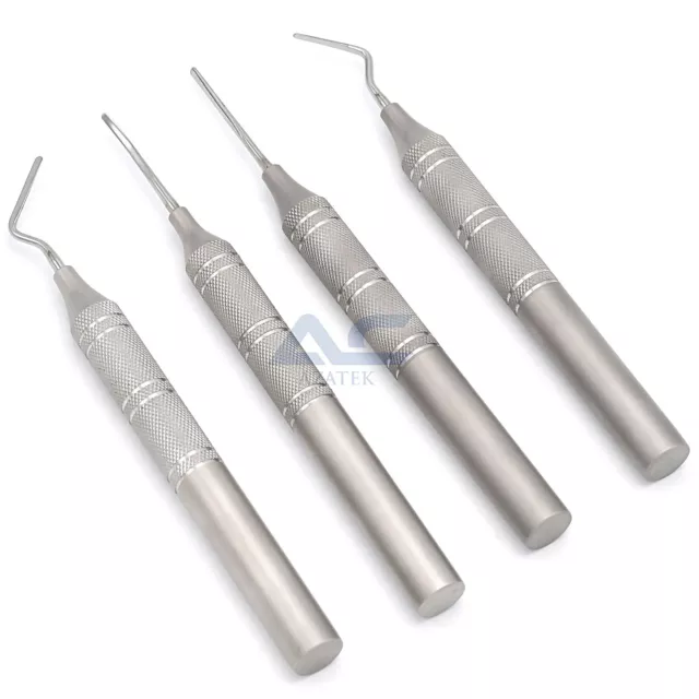 Azatek Periotome Power Tooth Extraction Flexible Periodontal Instruments 4 Pcs