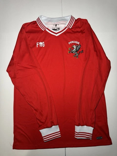 ORIGINAL AUTHENTIC PERUGIA 1999/00 Home Shirt - L $260.42