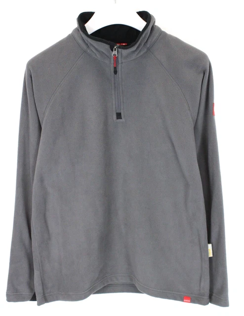 Engelbert Strauss Dry Plexx Micro Sweatshirt Herren M Pullover Fleece Grau