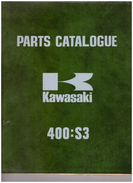 Katalog Ersatzteile - Parts Catalogue - Kawasaki 400: S3 Mach II - 1973