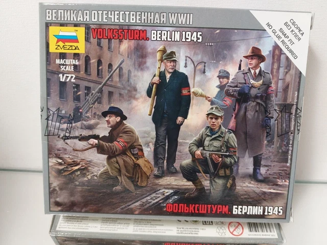 Zvezda Art. 6169 British anti-tank gun ordnance QF 2 PDR with crew Scala 1:72