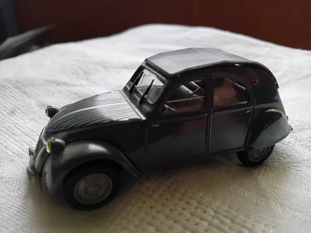 Micro Miniature NOREV Citroën 2CV Grise – Échelle 1/86 – Neuve En Boîte